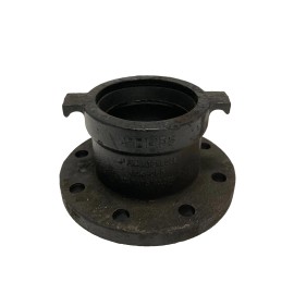 HARCO 4 Inch Flange x Bell Ductile Iron Adapter, 80460FB
