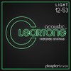 Cleartone Cuerdas de guitarra acústica de bronce fósforo (12-53)