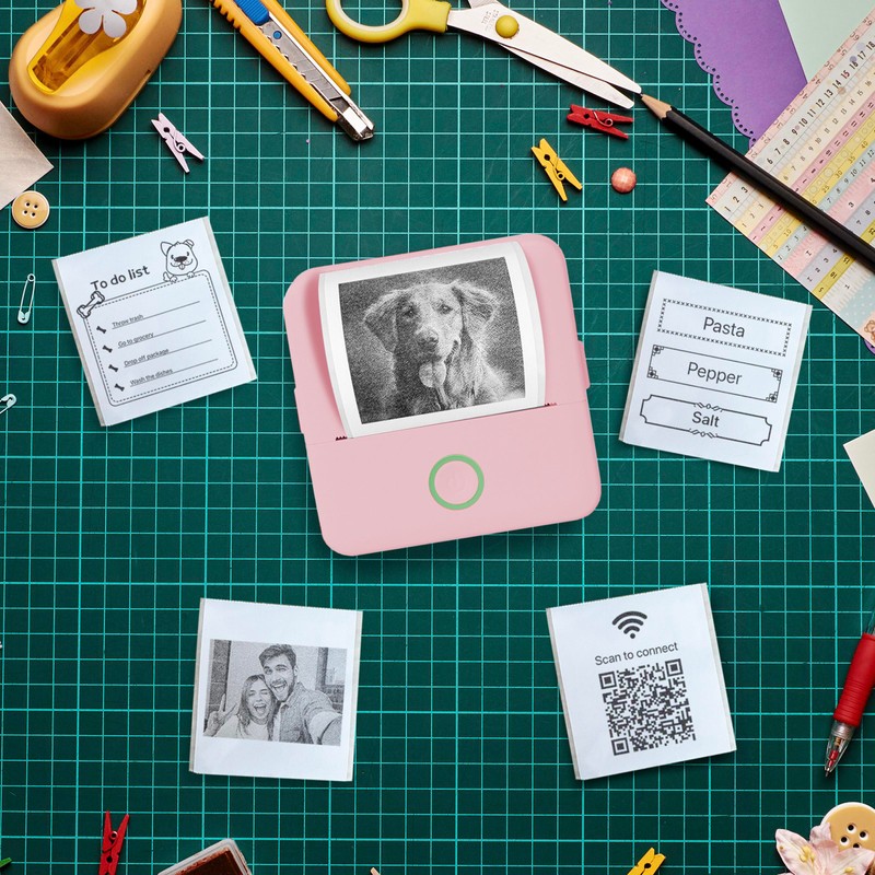 Core Innovations Wireless Mini Portable Inkless Thermal Printer & LabelMaker