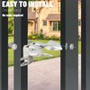Dreamxiang Chain Link Butterfly Gate Latch, Chain Link Fence Latch