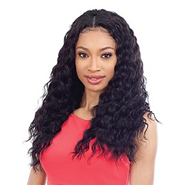 Naked Human Hair Crochet Braids Pre-Loop Type Loose Deep (5-PACK, NATURAL (14")