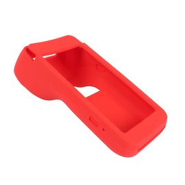 Soft Silicone Anti-Fall Durable Protective Shell Skin Case Cover for Pax A920 Pro Handheld POS Terminal (Red)