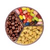 Handy Gourmet Original Triple Candy Machine-Fun Candy & Nut Dispenser-New