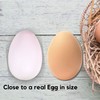 Plastic Hollow Eggs On Sticks White Easter Eggs to Decorate