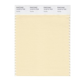 PANTONE Smart 12-0712X Color Swatch Card, Vanilla