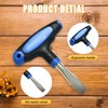 Bliceon T-Handle 12mm Flat Head Screwdriver, Easy-to-Use Slotted Tool with