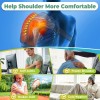 US Cordless Electric Vibration Shoulder Massager with Heat Shoulder Brace