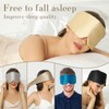 SECZIPE SECZIPE 100% Mulberry Silk Sleep Mask Eye Mask for