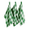 DII Buffalo Check Kitchen Collection, Classic Farmhouse Dishtowel Set, 20x30,