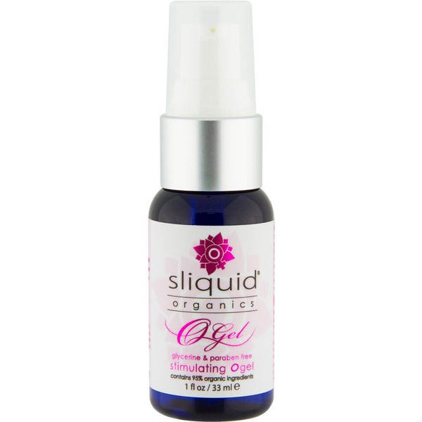 Sliquid Organics O Gel Stimulating Clitoral Arousal Gel 1oz - Clit-Stim Lube