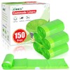 Commode Liners for Bedside Commode Vanilla Scented 150pcs Disposable Bags