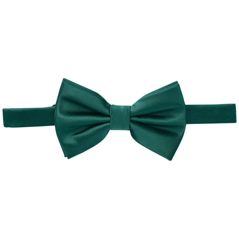 DonDon Men's Handmade Silk Look Bow Tie 12 x 6