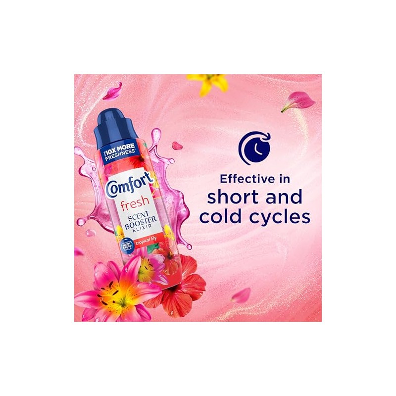 Comfort Fresh Tropical Lily Scent Booster with ScentLock Technology Elixir