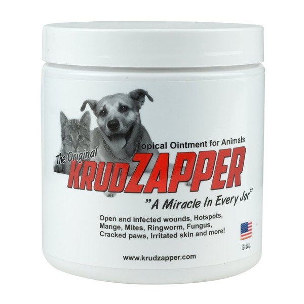 Krudzapper Topical Ointment for Animals (8 Ounces)