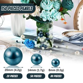 Luerbi Navy Blue Vase Filler