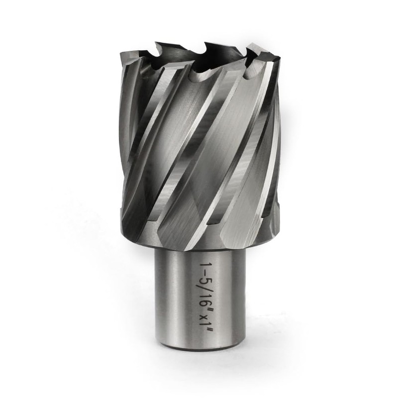 Annular Cutter JESTUOUS 1-5/16 Inch Cutting Diameter 3/4 Weldon Shank