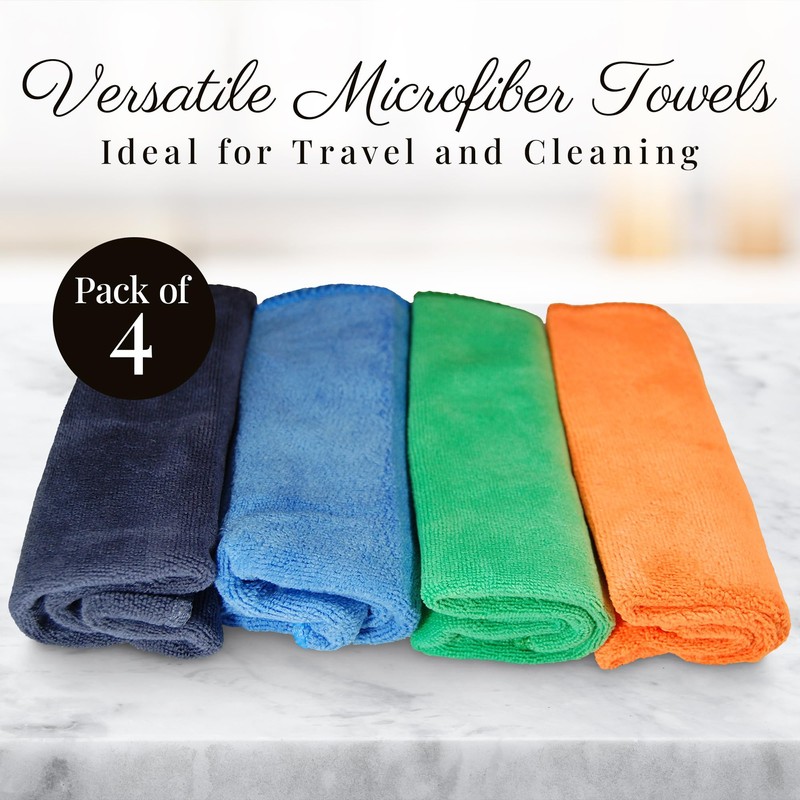 EcoSol Designs - Microfiber Towels Cleaning and Drying Must-Have, Ultra