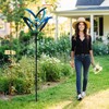 LimeHill Wind Spinner for Yard and Garden - Large Metal
