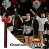 Guqqeuc Pin Me Cheer Ribbon Keychain for Women Girls Cheer