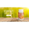 Vitamin D3 4000 IU High Strength Immune Support, Helps to