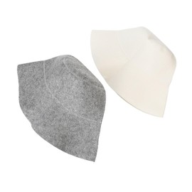 Sauna Hat, Felt Bath Hat, Sauna Hat for Men and Women, Protects Hair and Stays Longer in the Sauna, Protective, Absorbent Sauna Cap for Men, Women, Sauna, Shower, Bath