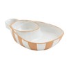 Mud Pie Terracotta Chip & Dip, 7" x 9 3/4",
