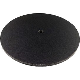 Starcke Premium 16 Inch x 1 Inch Hole Double Sided Sanding Discs - Black Heavy Duty Silicon Carbide - For Wood Floor Finishing Use With Buffer Or Sander (20, 100 Grit)