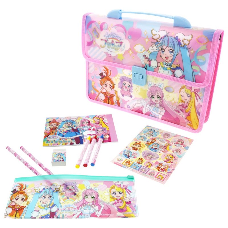 Sunstar Bungu Stationery Bag Hirogaru Sky! Pretty Cure 5814340A