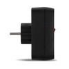 Rev Ritter 00135171 Adaptor 2+1 with Switch Black