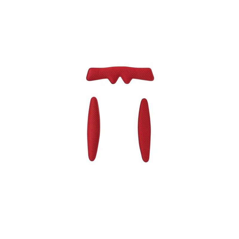 OGK KABUTO Inner Pad Set 3, Red