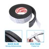 PATIKIL 2m/6.6ft Sealing Foam Tape, 2 Pack 4.5cm Wide 10mm