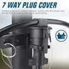 Aluminum Trailer Chain Holder,Travel Trailer Accessories with 7 Pin Trailer