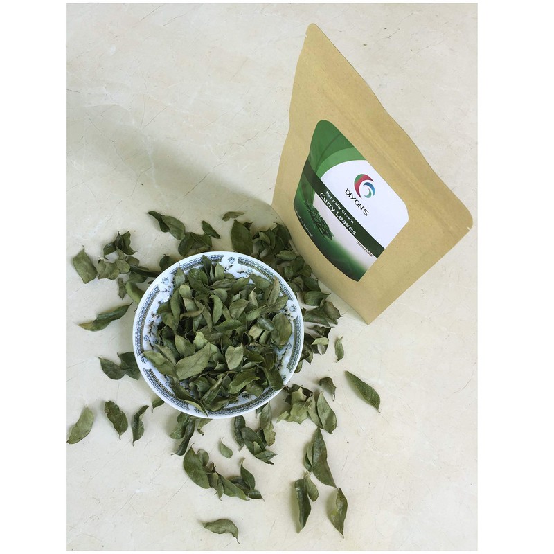 Organic Whole Air Dried Curry Leaves 0.3 oz ( 10