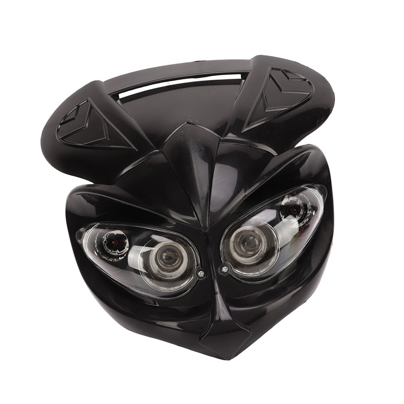 Motorcycle Fairing Head Lamp 12V Dual Headlight High Low Beam