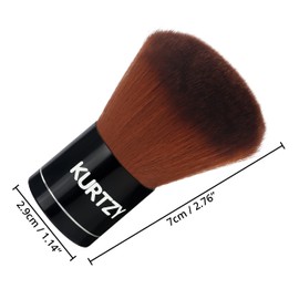 Supersoft Quality Make Up Brush For Powder Bronze Professional Kosmetikutensil by Kurtzy TM