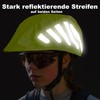 REEFLEXX Helmet Cover - Waterproof and Windproof Universal Size Neon