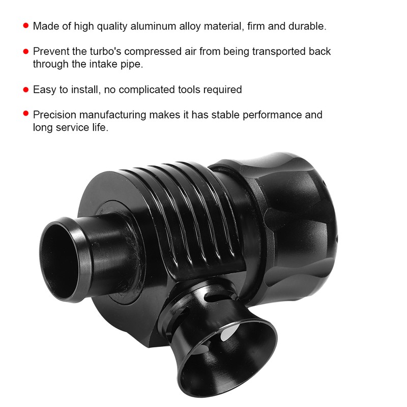 Universal Turbo Wastegate Blowgate Pressure Relief Valve Single Horn Car