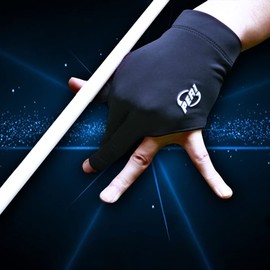 CRICAL PERI Gloves Three Fingers Gloves Lycra Thick Fabric Non-Slip Professional Pool Glove Snooker Glove Billiard Accessories