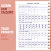Gym Log Book (A5) - Hardback Leather PU Workout Tracker