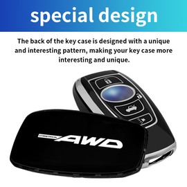 TPU Key Fob Cover for Forester Crosstrek Outback Ascent Legacy, Soft Full Protection Key Case, Stylish & Durable Fob Cover