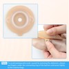 10PCS Skin Barrier with Non-Woven Border for Two-Piece Colostomy Bags,