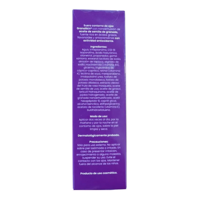 Suero Contorno De Ojos Granaskin Granagard Antiarrugas 15 Gr Todo