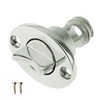 2PCS Marine Stainless Steel 316 Boat Oval Garboard Drain Plug