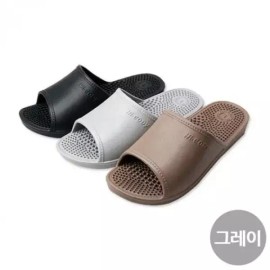 지압 발 마사지 슬리퍼 그레이 270mm 건강 신발 (WFKJHP8) Foot Acupressure Massage Slippers Grey 270mm Health Shoes