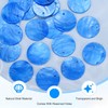M METERXITY 20-Pack Round Capiz Sea Shells, 1 Inch(25mm) Natural