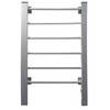 Pursonic TW300 6-Bar Freestanding or Wall Mountable Towel Warmer,Silver