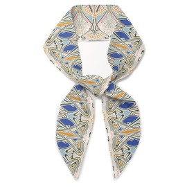 Liberty London Purse, Head, or Neck Scarf - "Ianthe Blush" Skinny Scarf - Headband, Handbag, Purse Handle - Silky Tana Lawn Cotton