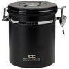 Coffee Culture Coffee Canister, Medium, Black