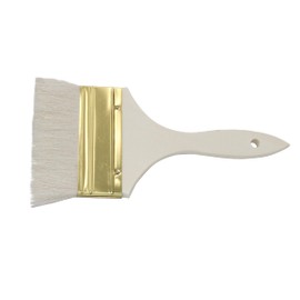 PAINTERSISTERS Primer Brush Goat Hair 100 mm Painting Brush | Flat Brush | Soft Artist Brush for Watercolour, Oil & Acrylic Painting - Wide Surface Painting, Blending & Designing
