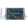 Leyiyi 7x5ft Photography Background Teamwork Sketch Notes Backdrop Study Decoration